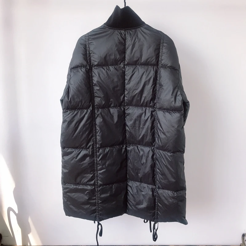 Женское зимнее пальто 2020 длинный черный пуховик Женская Толстая теплая зимняя