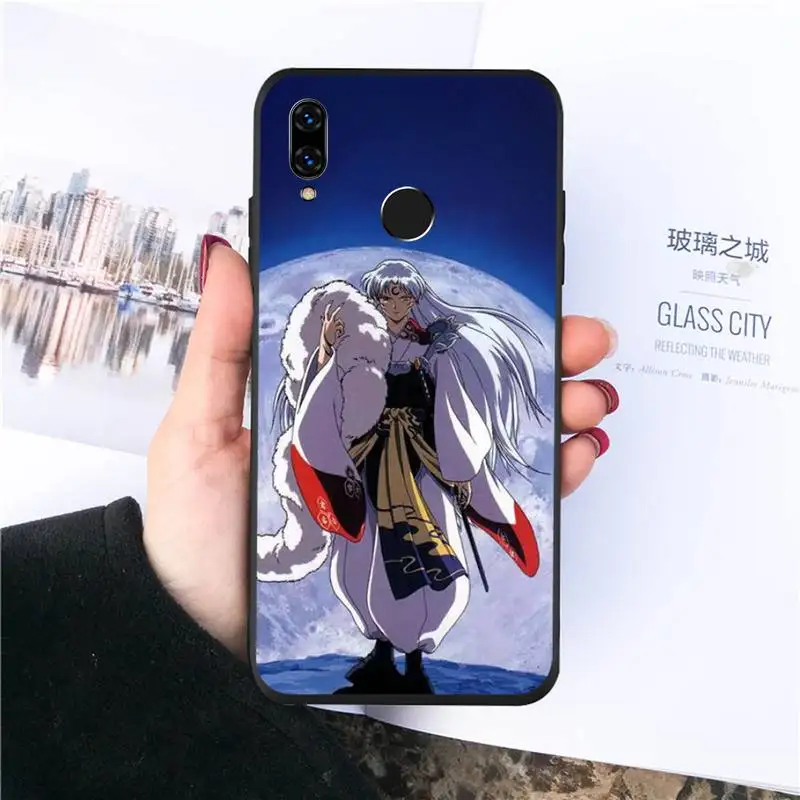 

Inuyasha Sesshoumaru Higurashi Kagome Phone Case For Huawei honor Mate P 10 20 30 40 Pro 10i 9 10 20 8 x Lite funda coque