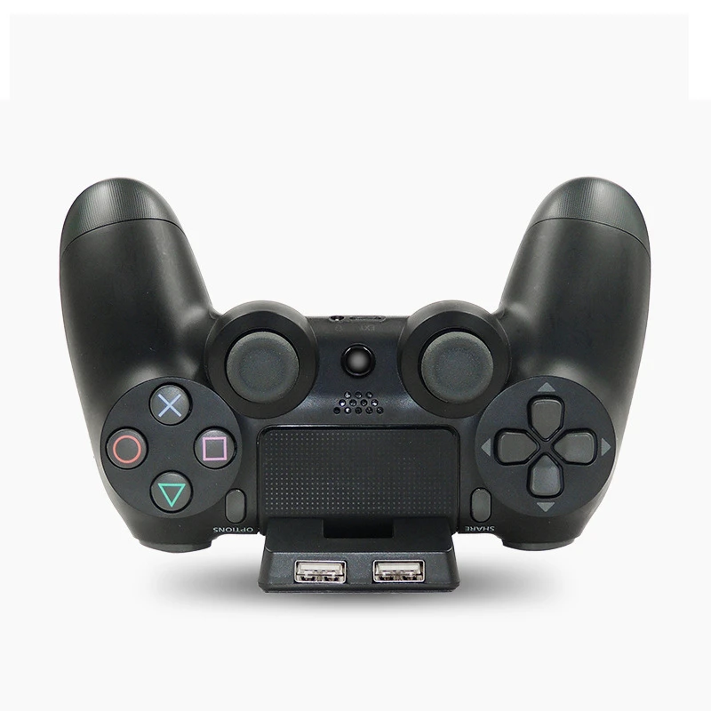 Зарядная док станция для Sony PS4 зарядное устройство геймпада с двумя USB портами
