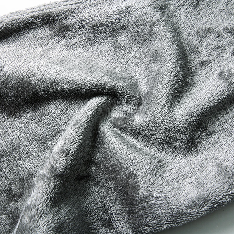 Мужские утепленные джинсы из денима эластичные облегающие синие с