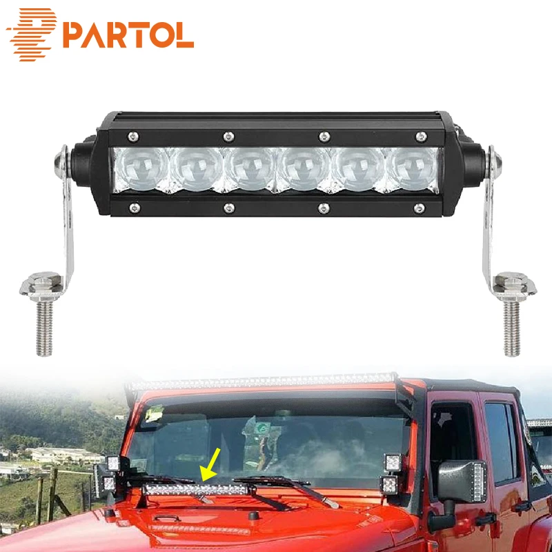 Прясветодиодный светодиодсветильник панель Partol 5D 8 Дюймов 30 Вт точечный луч |