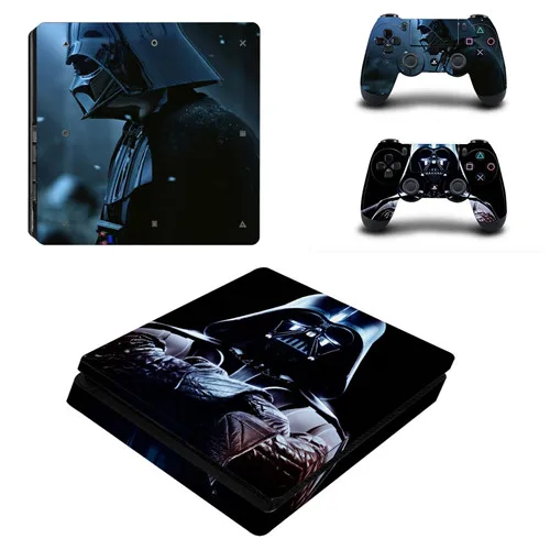P4SQB0062 Star Wars полное покрытие лицевые панели PS4 тонкая кожа Виниловая наклейка, стикер для консоли Playstation 4 и контроллеров PS4 тонкий стикер кожи - Цвет: P4SQB0062