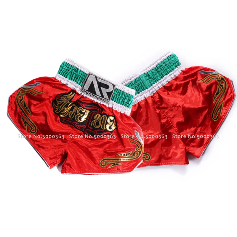 Кикбоксинг для мальчиков ММА Муай Тай мужчин и женщин тренировочные шорты