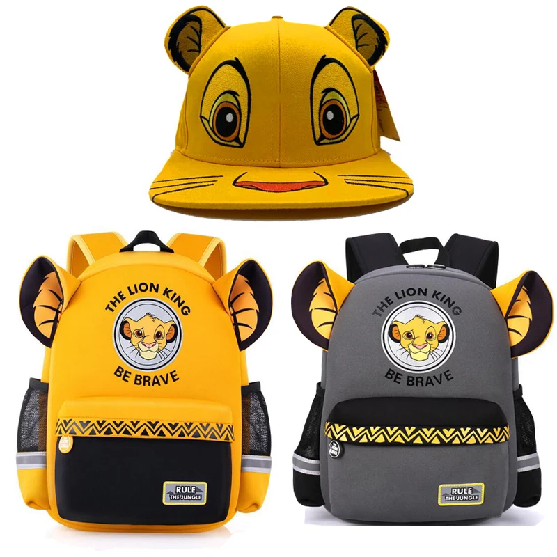 Лев Король Simba мультфильм пакет плюшевый кукольный рюкзак шляпа Детская игрушка мультяшный персонаж Haha сюрприз кошмар до Рождества