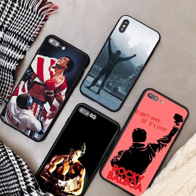 

Rocky Balboa Phone Case For Honor 7A 8x 8s 8E 9x 10i 20s 10 20lite 30Pro V30 PLAY Nax Fundas Cover