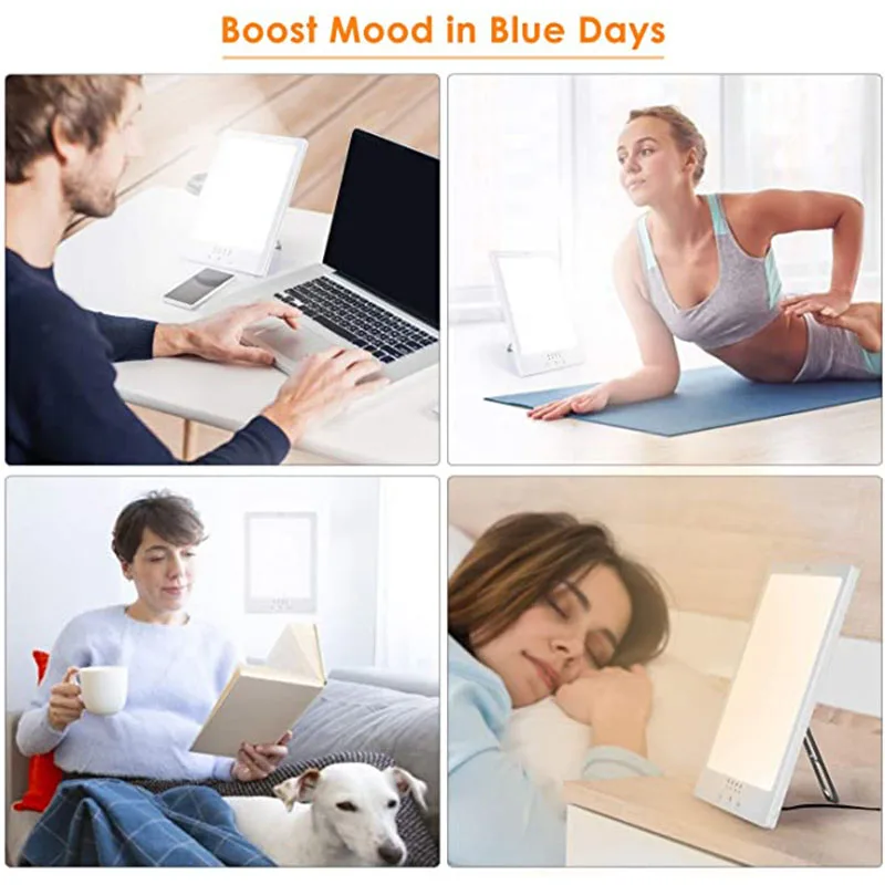 Лампа грустная с плавным затемнением фототерапия бионический солнечный