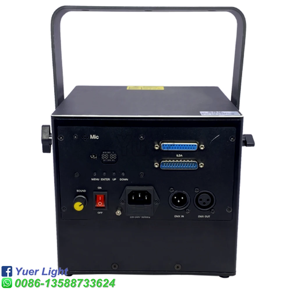 Светодиодный сценический RGB светильник 6 Вт полноцветный анимационный лазерный s