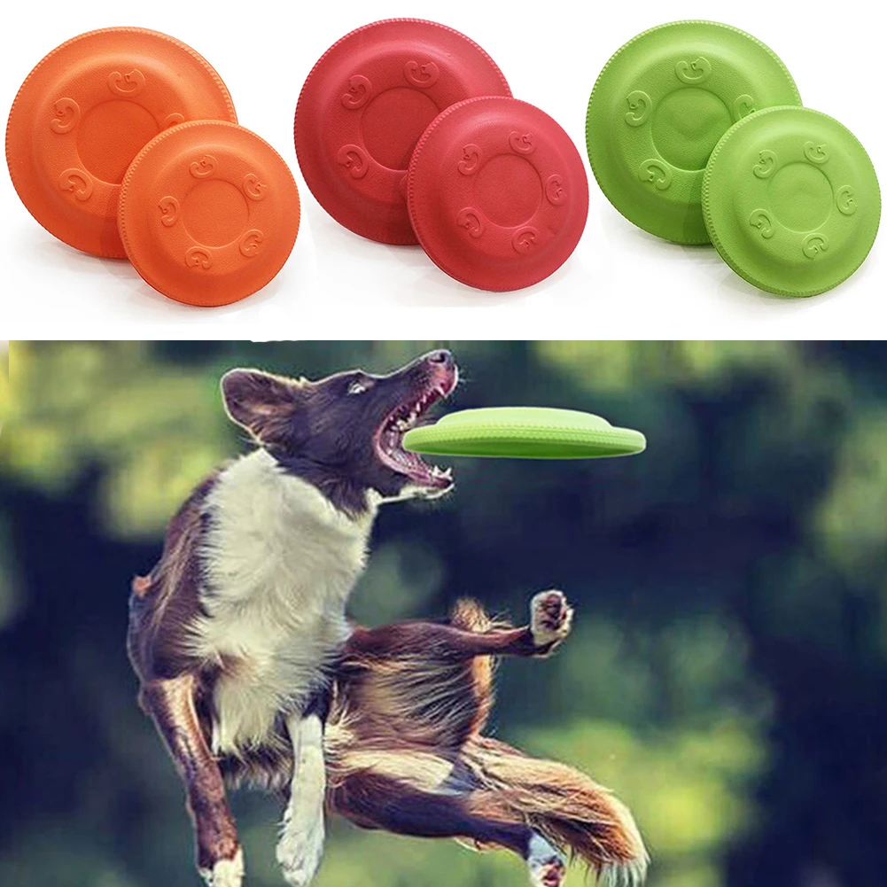 Летающие диски для домашних животных устойчивые к жеванию игрушки собак на