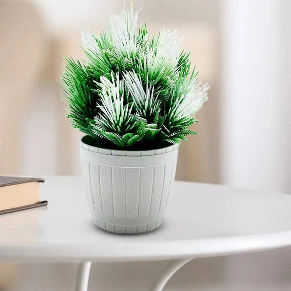 Искусственная сосна бонсай без полива пластиковая фигурка ландшафтного