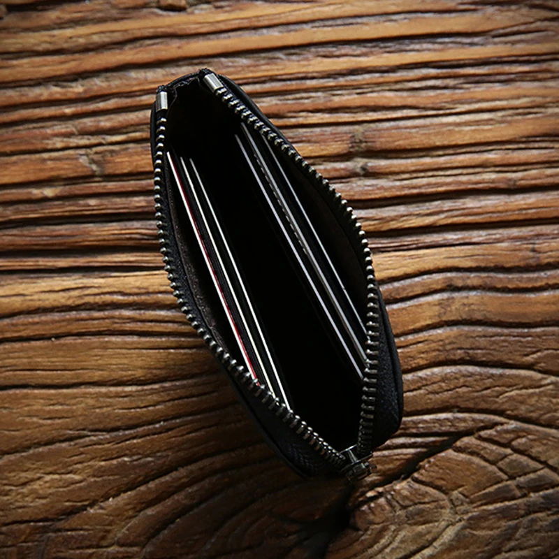 Кошелек из 100% натуральной кожи для мужчин и женщин винтажный Повседневный