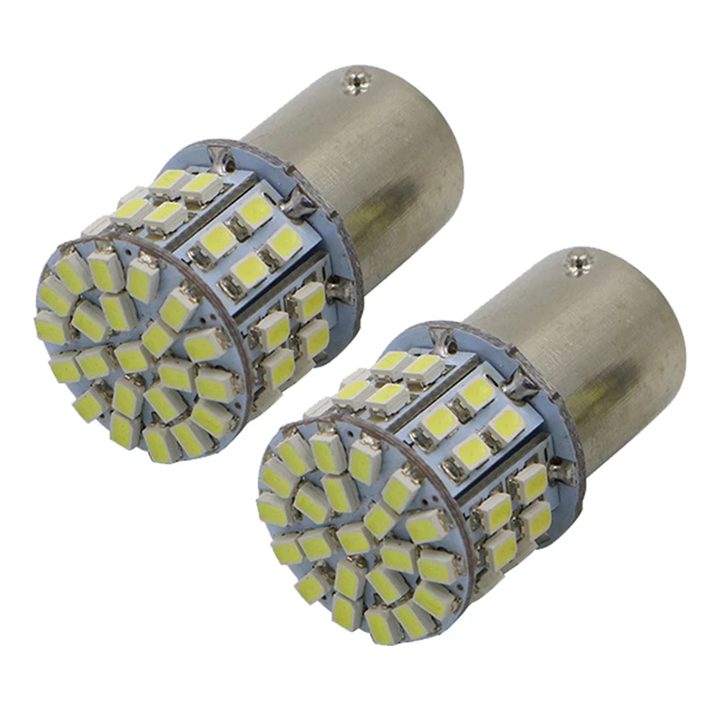 100 шт. Оптовая продажа Детское нижнее белье 1157 50 светодиодный 1156 BA15S BAY15D SMD 1206