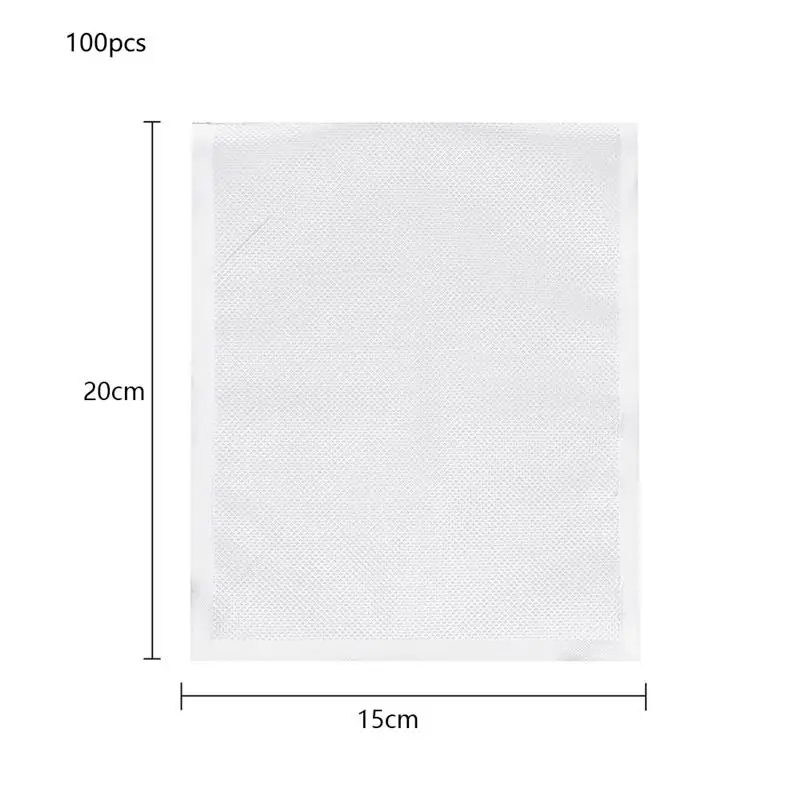 

100 PCS Vacuum Sealer Storage Bags Food Vacuum Saver Sealer Bags Vacuum Sealing Machine Packaging Seal Bags for Food
