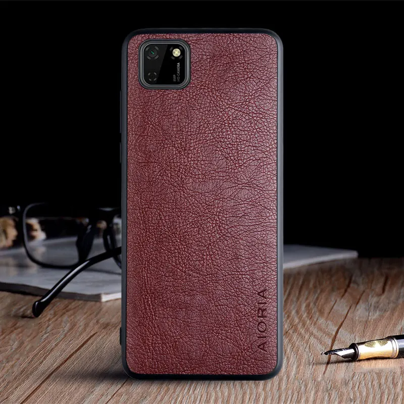 Чехол для Huawei Y5P Y6P Y7P funda роскошный винтажный кожаный чехол со слотом телефона huawei