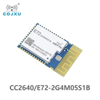 10pcs cc2640 2 4ghz ibeacon cojxu rf module bluetooth module ble4 2 wireless transmitter and receiver e72 2g4m05s1b