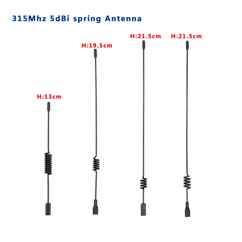 Factory wholesale 315Mhz 10dBi 12dBi xternal wifi helical coil spring Antenna mast for signal booster | Мобильные телефоны и