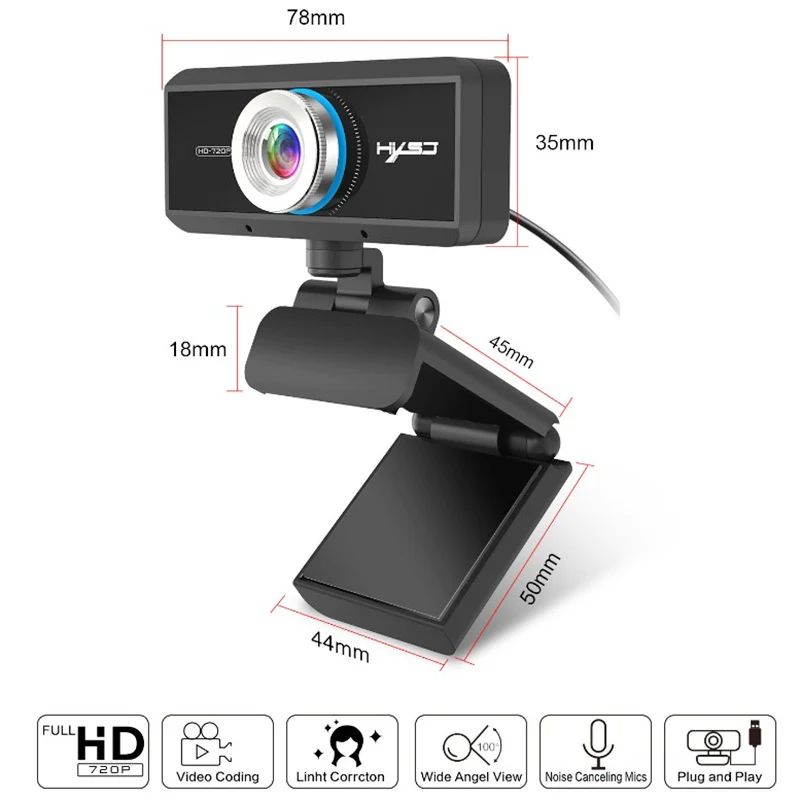 HD 720P веб-камера сетевая видеокамера видео-чат поддержка ТВ-видео-конференции