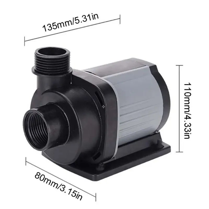 

DCS3000 Aquarium Water Submersible Pump Garden Silent Energy-saving Fish Tank