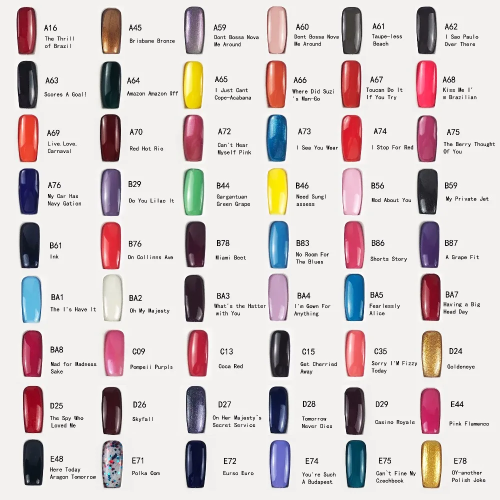 273 цветов 15 мл Светодиодный УФ-Гель-лак для ногтей лак Постоянный тент Гель-лак A B