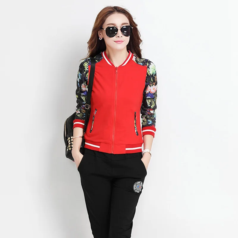 Высокое качество спортивные костюмы спортивный костюм для женщин размера плюс