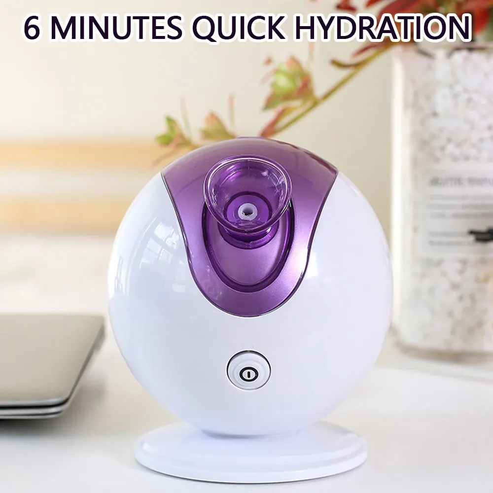 Высококачественный нано ионный отпариватель для лица с теплым туманом Личная