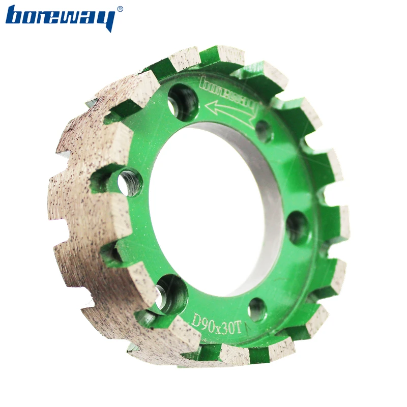 Комплект поставок Boreway D90 * 30T 50H CNC непрерывные сверхмощные короткие колеса с 78 мм