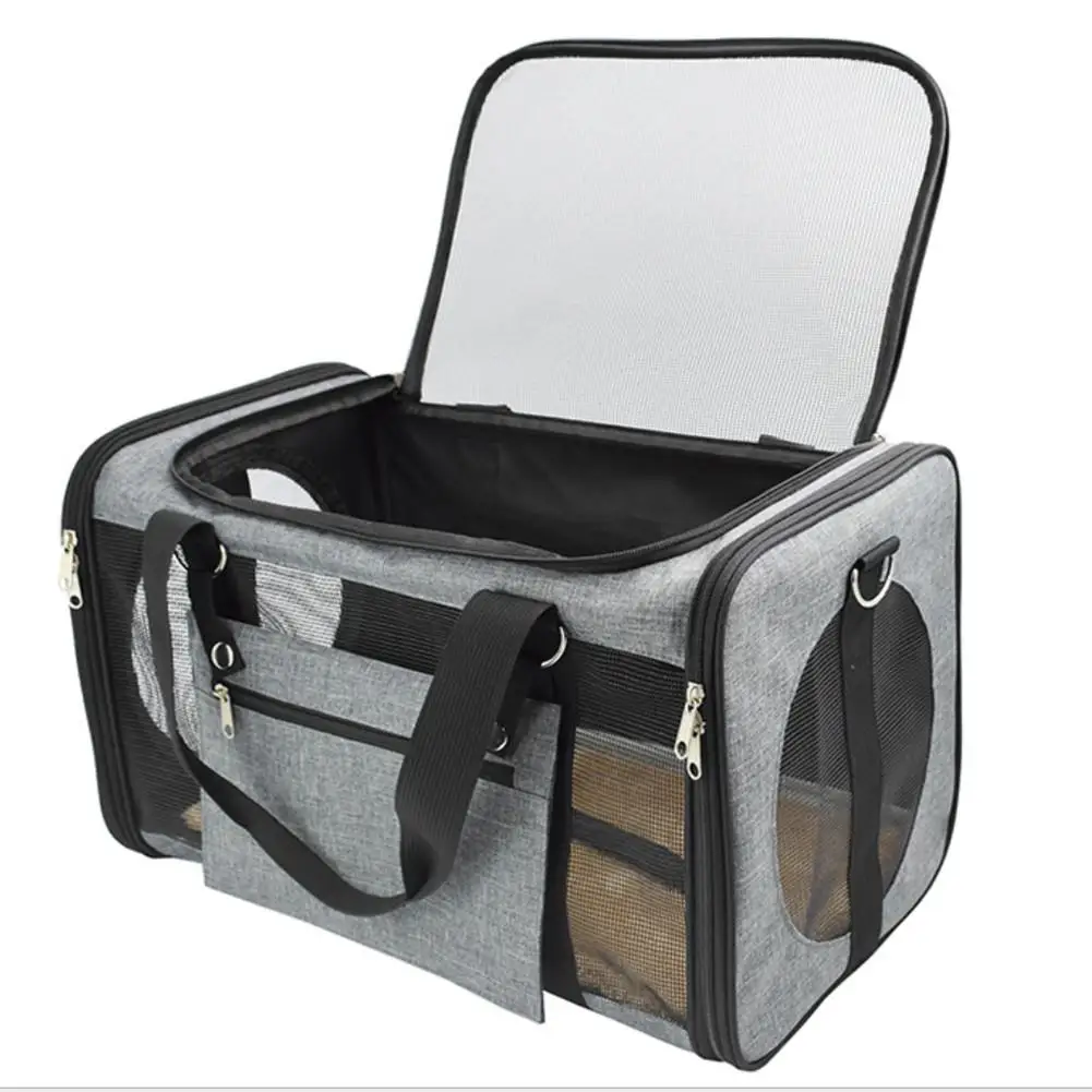 Сумка для перевозки собак утвержденная авиакомпанией переносная мягкая сумка