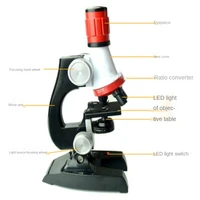 early education bioscience hd 1200x microscope toy childrens science and education kit primary school experimental equipment