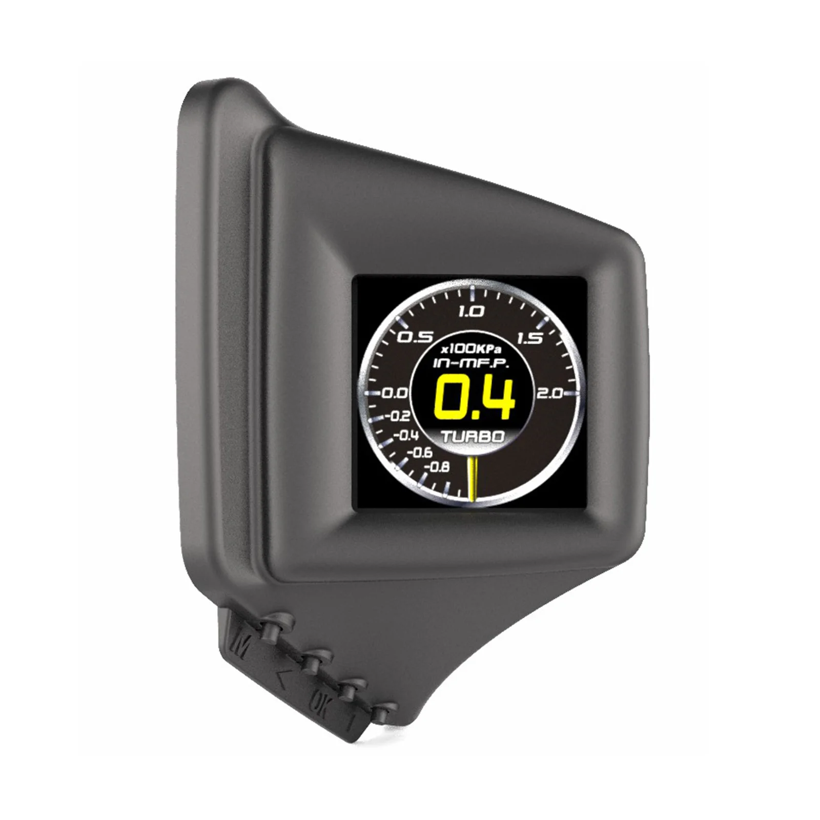 

AOZBZ New Cars Digital Meter Dual Mode GPS Head Up Display Smart Gauge 270 Degree Flip Screen A-Pillar Trim for Truck Vehicles