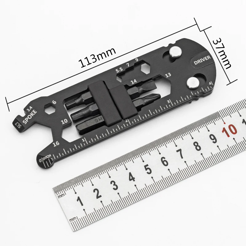

Durable Bicycle Repair Tool Card Wrench Multi-Purpose Bicycle Shaped Repair Tools Multi-Purpose Mountain Bike Combination Wrench