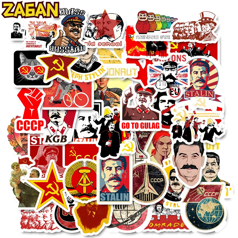 10/30/50 шт. смешанный Советский Союз Сталин СССР хет водонепроницаемые ПВХ наклейки