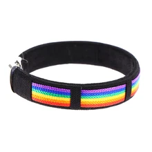 1PCS Fashion Rainbow String Bangle & Bacelet Charms Open Cuff Braclet For Men Women Jewelry