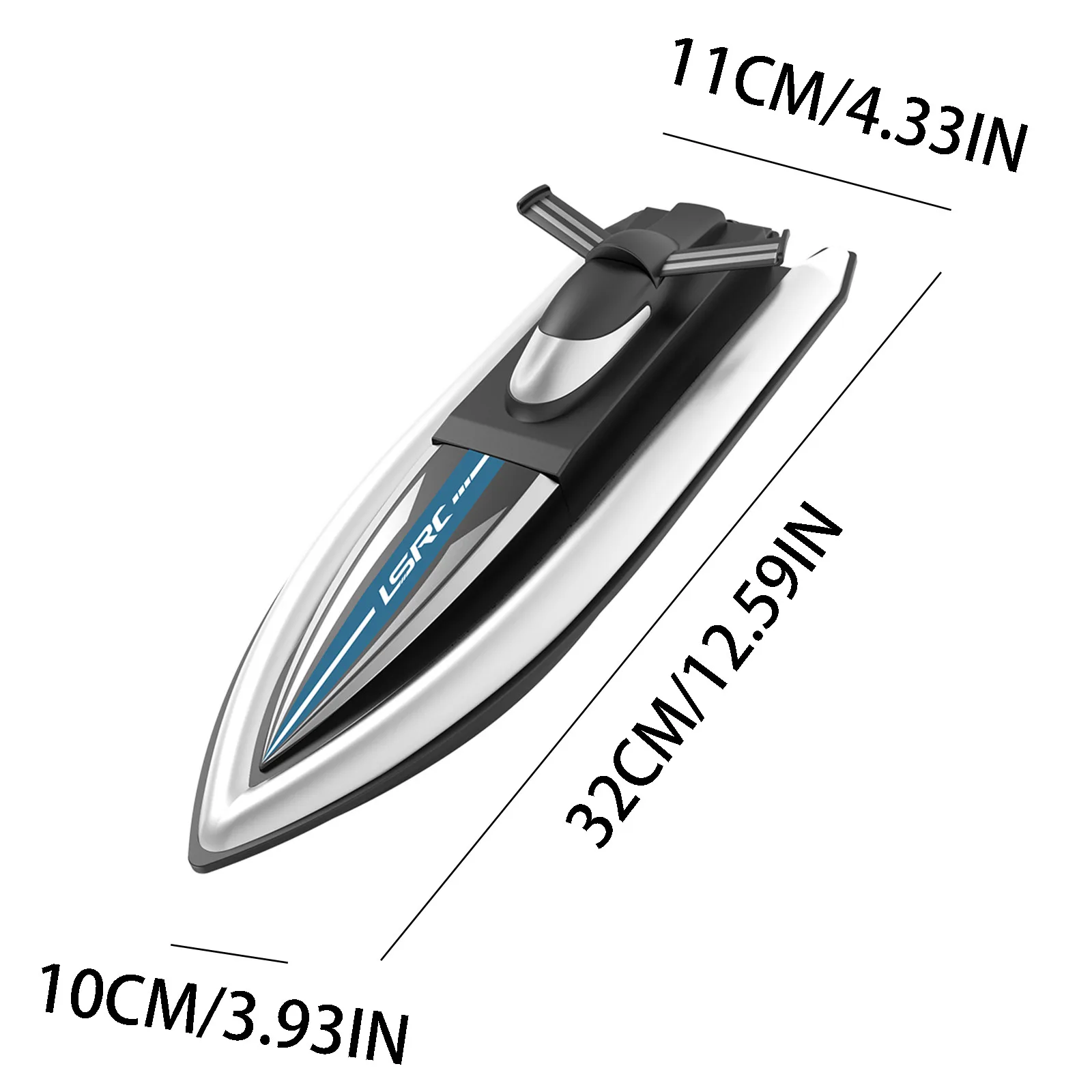 

B8 Remote Control High Speed Rowing Summer Water Toy Double Simulation
