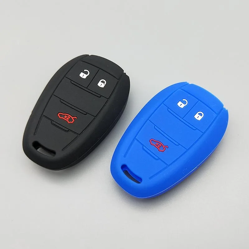

Car key Protect shell For Alfa Romeo 2018 2019 Giulia Stelvio Mito Giulietta Remote Silicone Car Key Cover Case