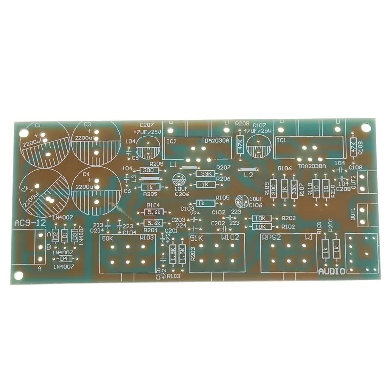 1x2x18W TDA2030A 2 0 двойной трек o Модуль усилителя DIY Kit | Электроника