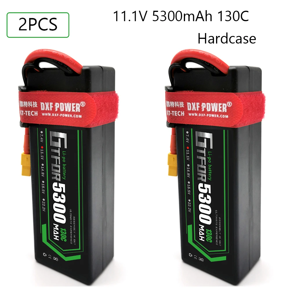 

GTFDR 2PCS 3S Lipo Battery 11.1V 11.4V HV 5200mAh 5300mAh 8000mAh 7000mAh 50C/100C 130C/260C 140C/280C 60C/120C for RC Parts car