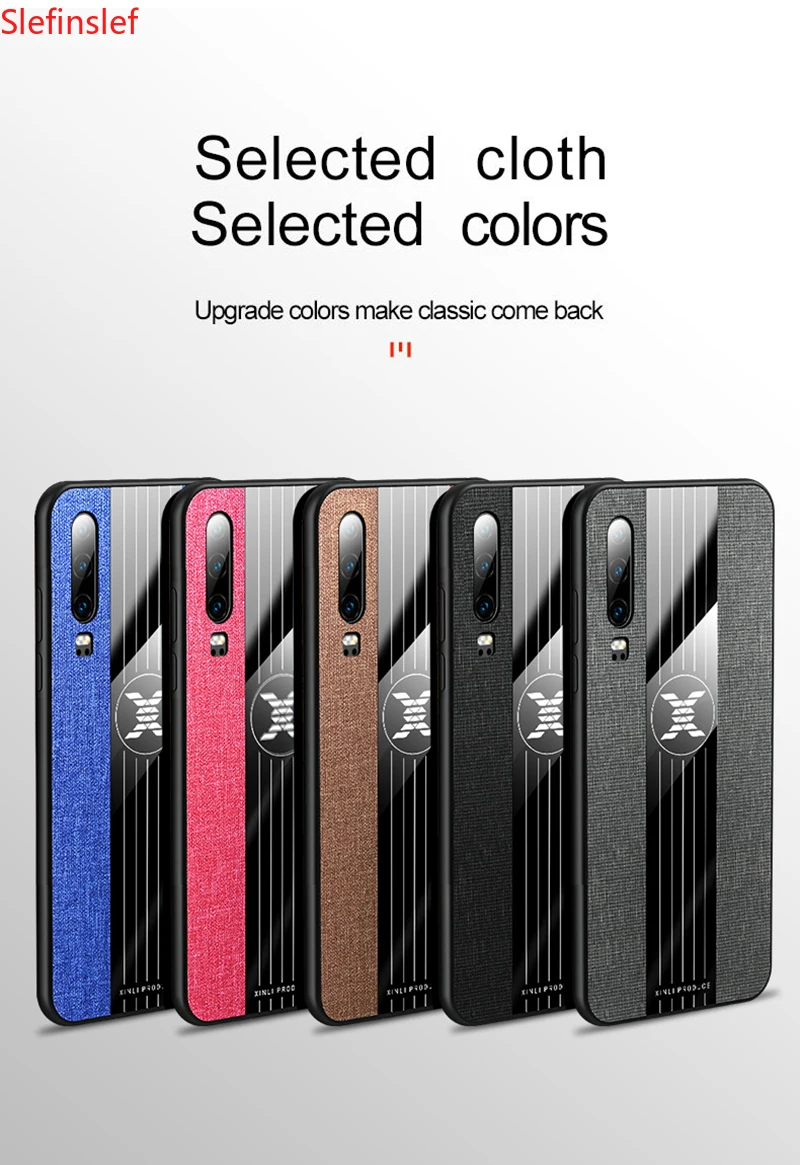 Тканевый чехол для телефона huawei honor P40 p30 lite p20 20 pro 10 light 9x 10i 8x p smart 2019 с