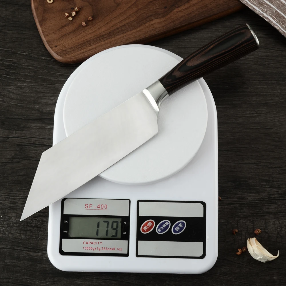 Говядина из нержавеющей стали нож шеф-повара разделочный новая деревянная ручка