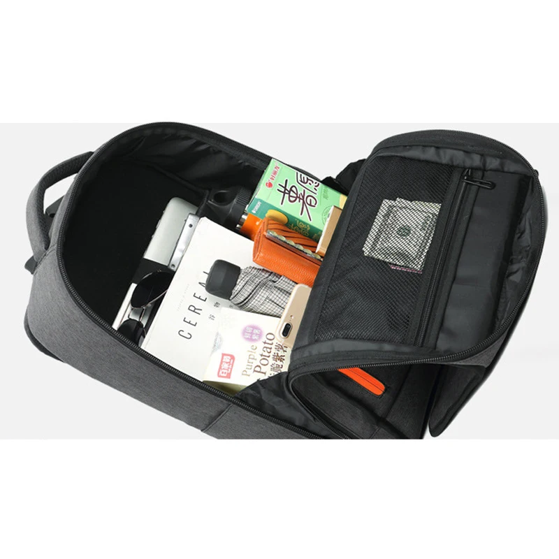 Business Men 17Inch Laptop Backpack Travel Scratchproof Book Casual Zipper School Bag Waterproof Multi-pocket USB Bags XA527ZC | Багаж и