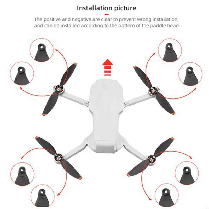 

Propeller for DJI Mavic Mini 2 Drone 4726 Light Weight Props Blade Screw Wing Colorful Backup Parts Accessories