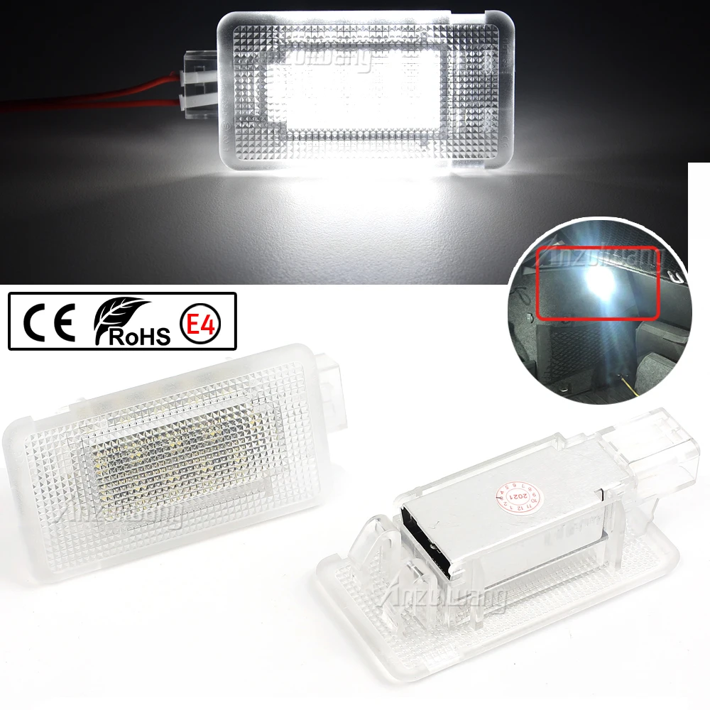 

LED Foot Well Light Courtesy Interior Lamps Fit for Volvo C30 C70 S60 S60L S80 V70&V70 XC XC70 XC90,Canbus Error Free Trunk Lamp