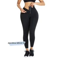 colombianas womens high waist trainer corset fitness body shaper elastic mesh fabric charming curves figure sports leggings