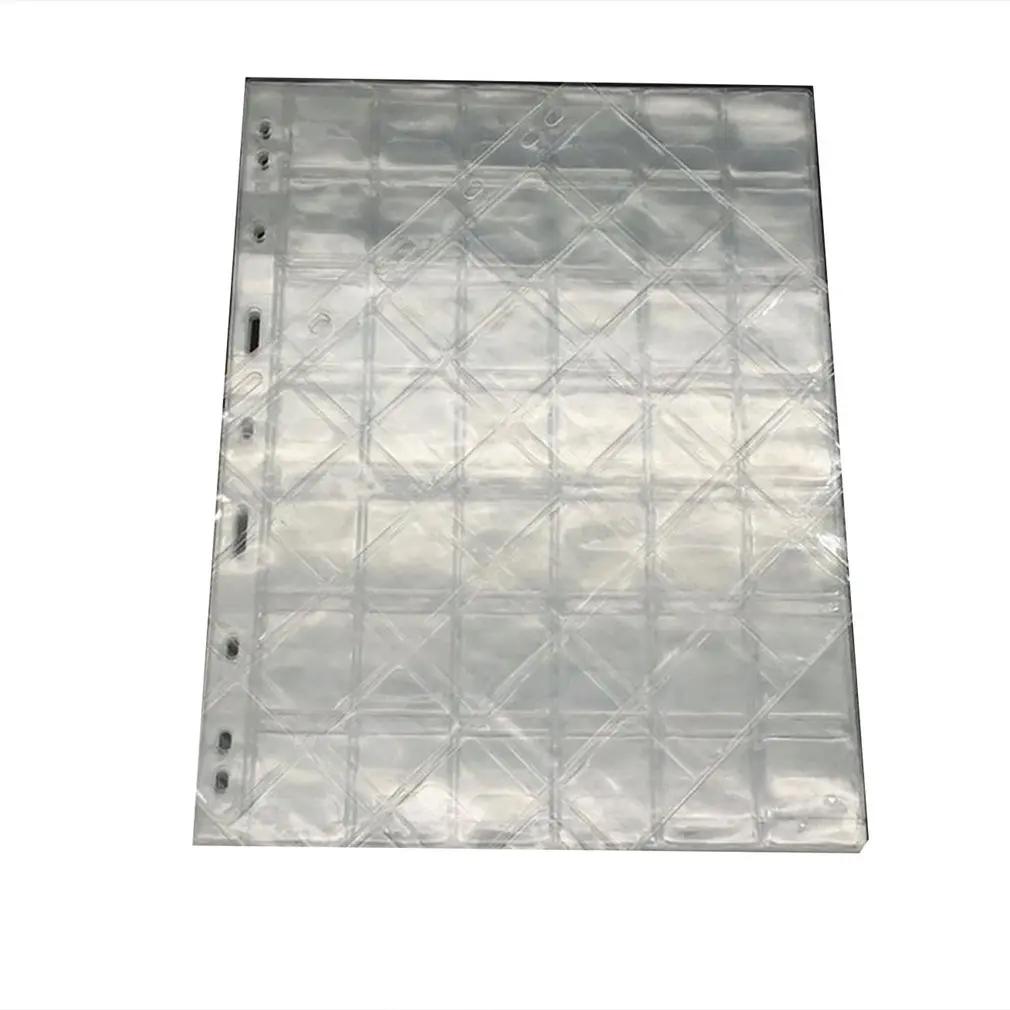 

42 Grids Coin collection Album page below 28mm coins have Anti-slip cover Coin Hold Book Coin collection live page1 Sheet