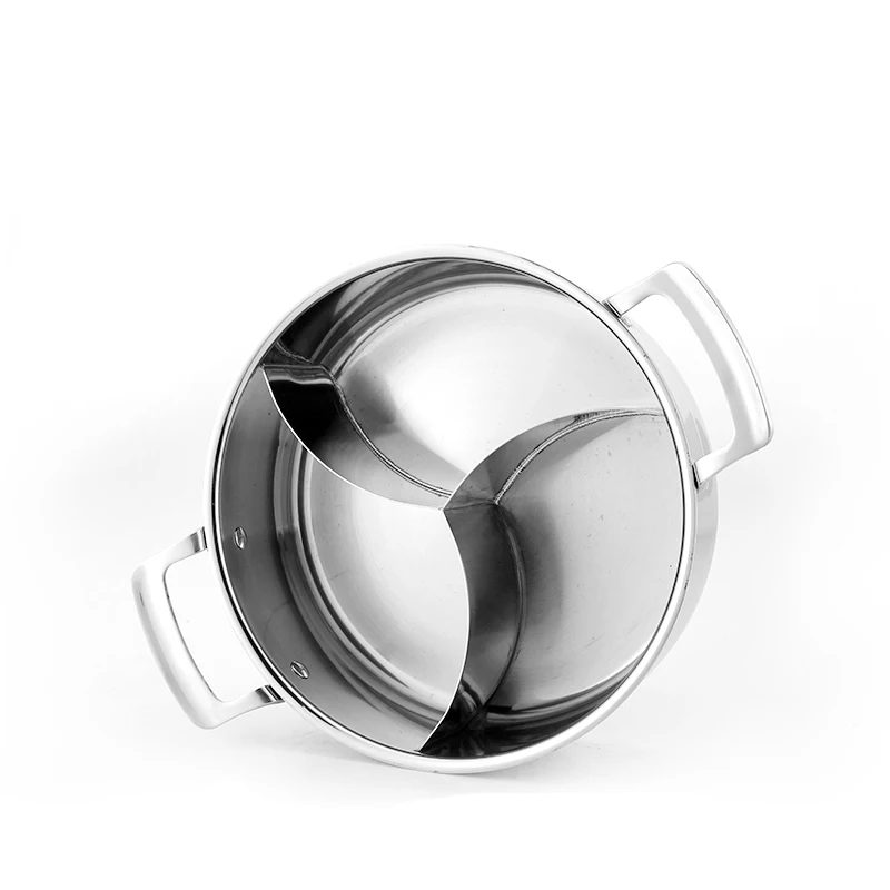 Кастрюля Горячая из нержавеющей стали с двойным дном и двумя вкусами 304 | Дом сад