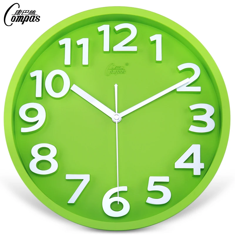 

Modern Design Wall Clocks Home Decor Silent Creative Wall Clock Kitchen Bedroom Cute Reloj De Pared Home Wall Watch AB50ZB