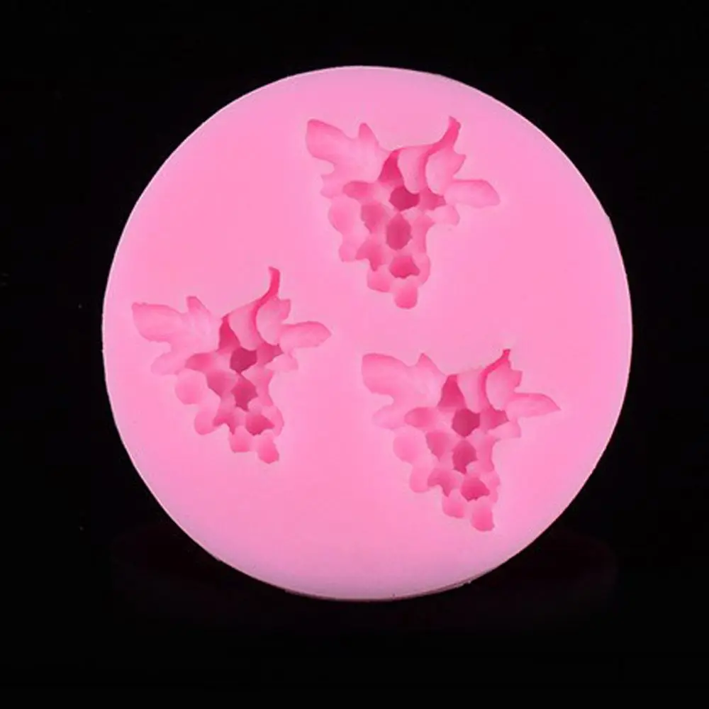 Силиконовая форма для украшения торта 3D шоколада с фруктами и помадкой