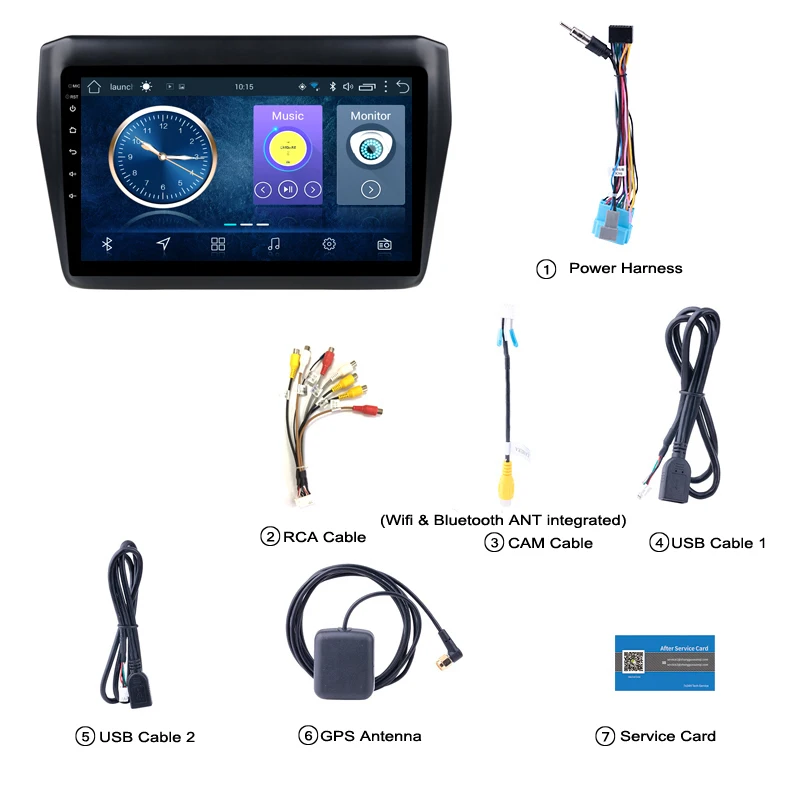 Android 9 1 для Suzuki Swift 2017 2018 2019 автомобильный DVD мультимедийный плеер GPS Навигация