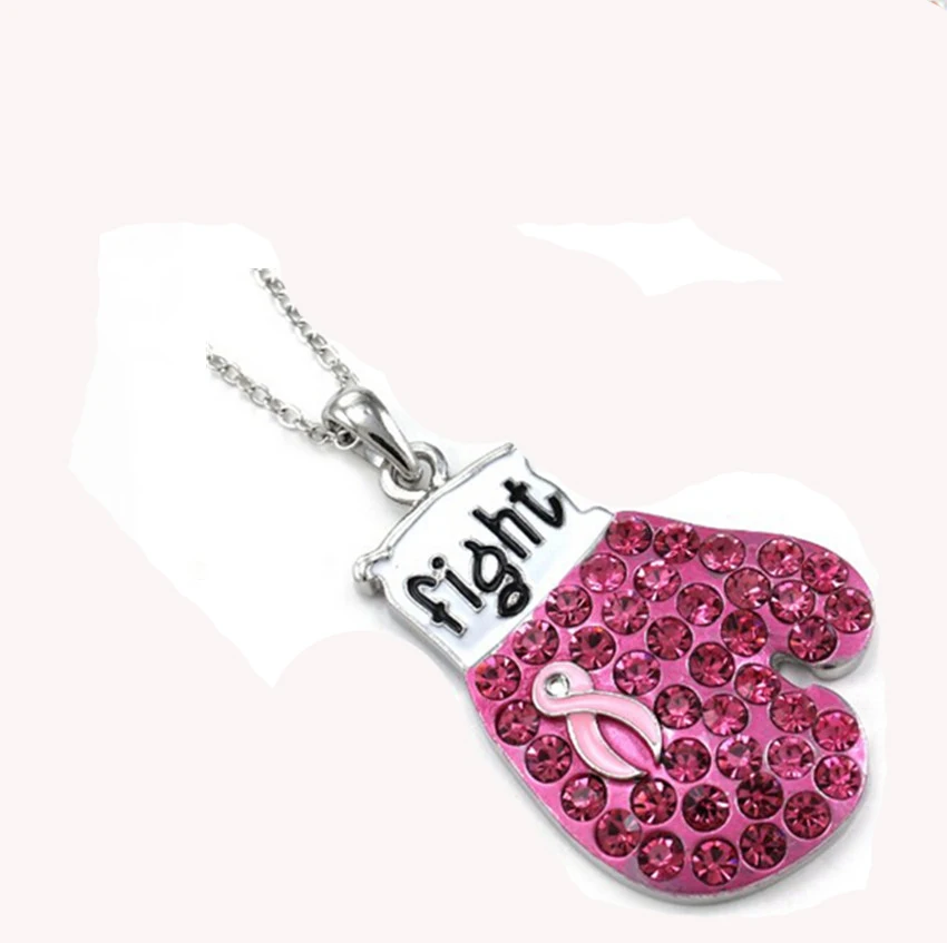 Бесплатная доставка розовый бант из ленты для борьбы с раком груди боксерские