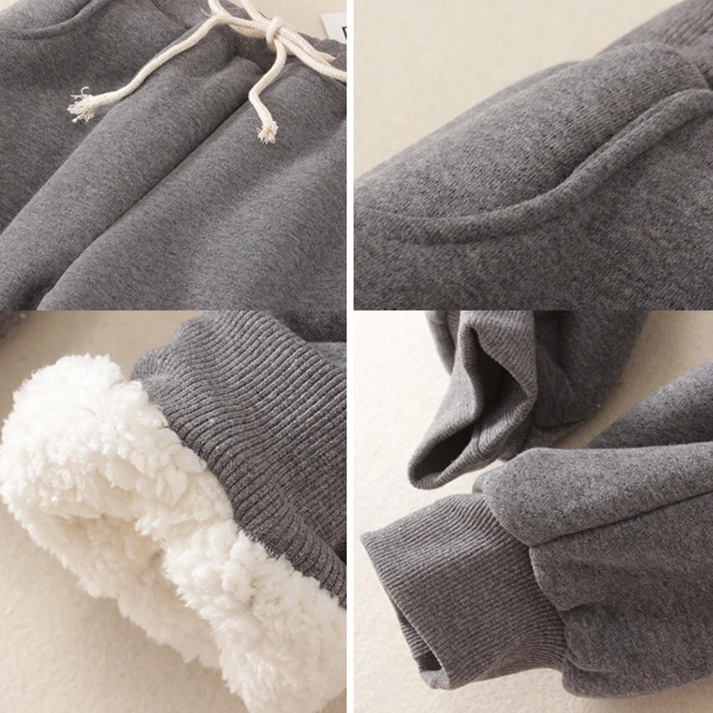 Плотные теплые Шикарные Женские однотонные плюшевые повседневные свободные