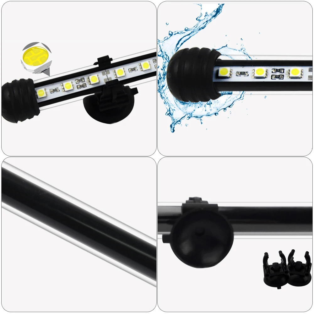 Светодиодные аквариумные лампочки Водонепроницаемый освещение для аквариума