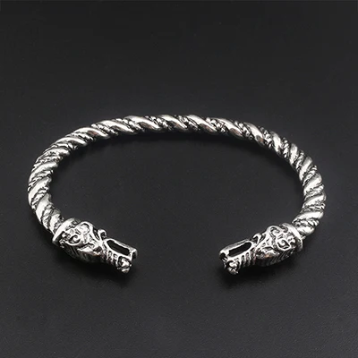 B64 Ручной работы винтажный норвежский викинг Якорь Шарм Braceletes индийские ювелирные браслеты браслет манжета для женщин мужчин модные аксессуары - Окраска металла: B64